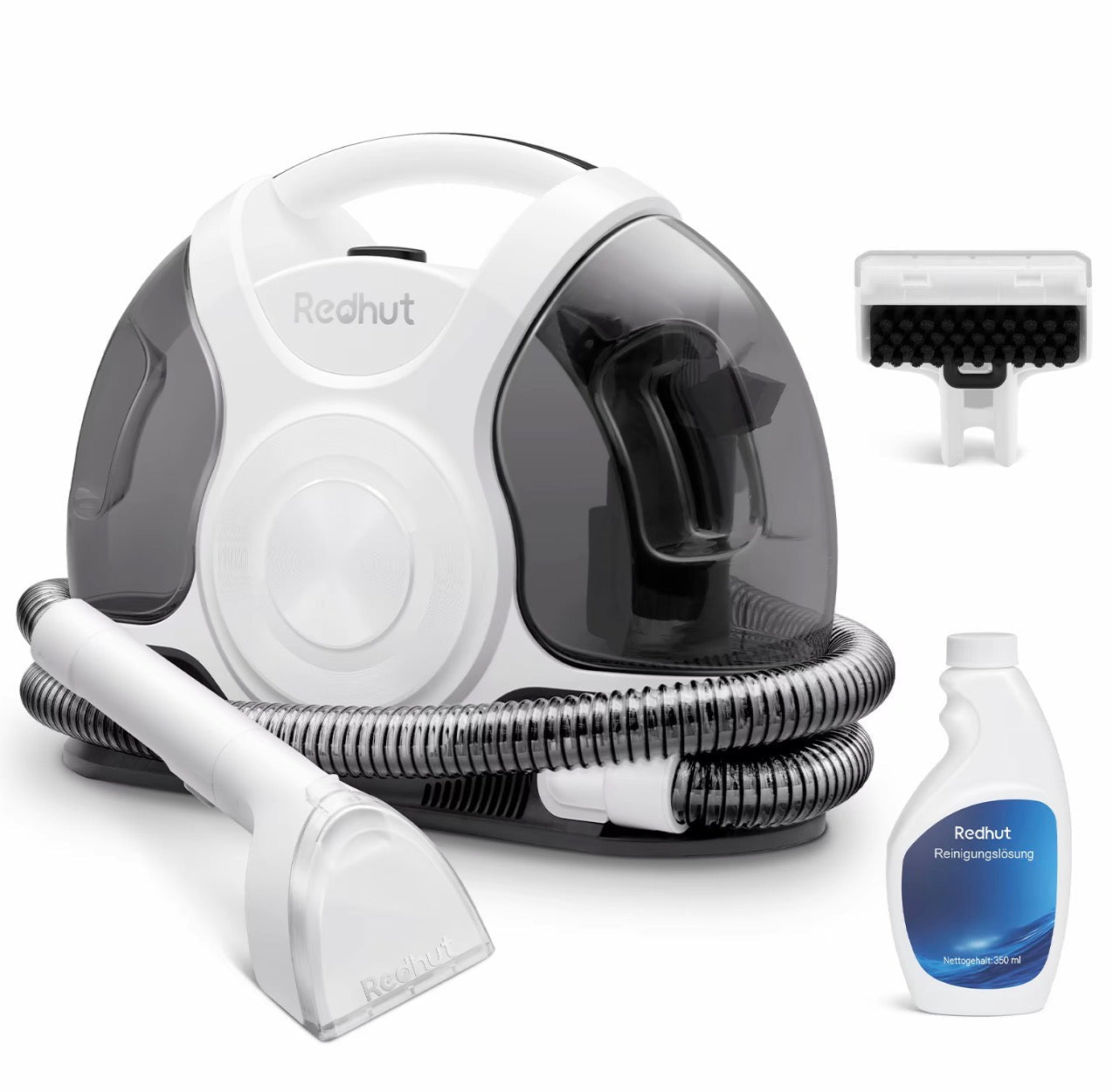 REDHUT Upholstery & Carpet Cleaner with Dual Tank System (2300 ml) - White