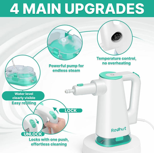 Redhut 16-in-1 Steam Cleaner – For a home that shines!