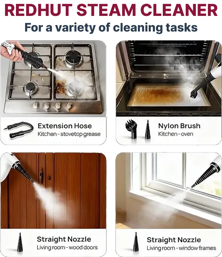 RedHut Steam Cleaner